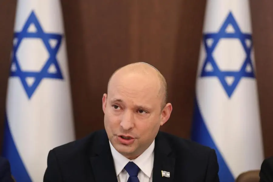 Il primo ministro israeliano Naftali Bennett (Ansa)