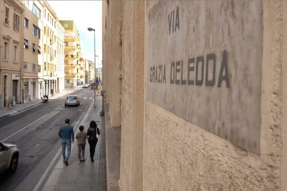 Via di Cagliari intitolata a Grazia Deledda