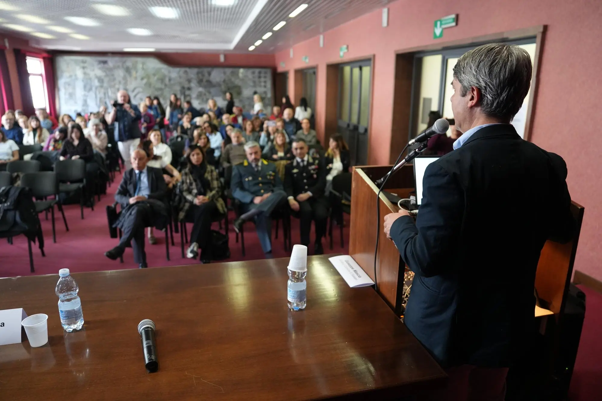 La conferenza (foto Floris)