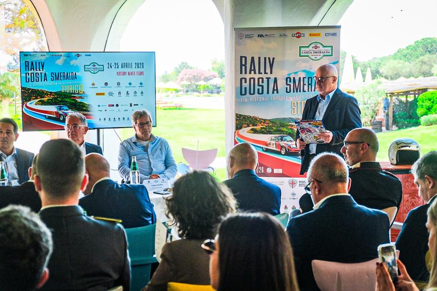 Presentato il “Rally Costa Smeralda Storico”: appuntamento il 24 e 25 aprile