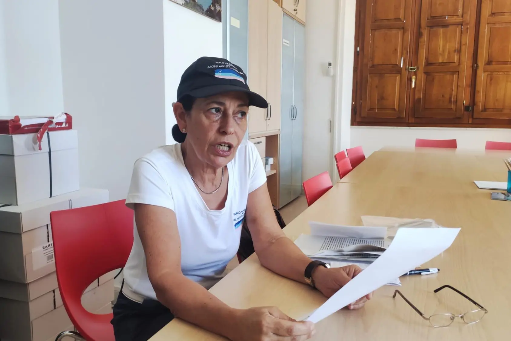 Rosanna Giudice, presidente Parco Nazionale La Maddalena (Foto Ronchi)