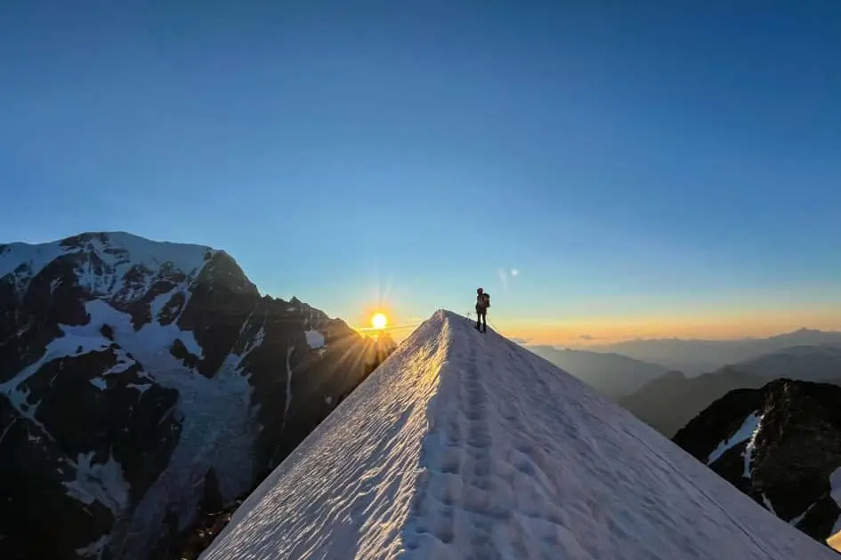 Murgia in uno dei suoi trekking