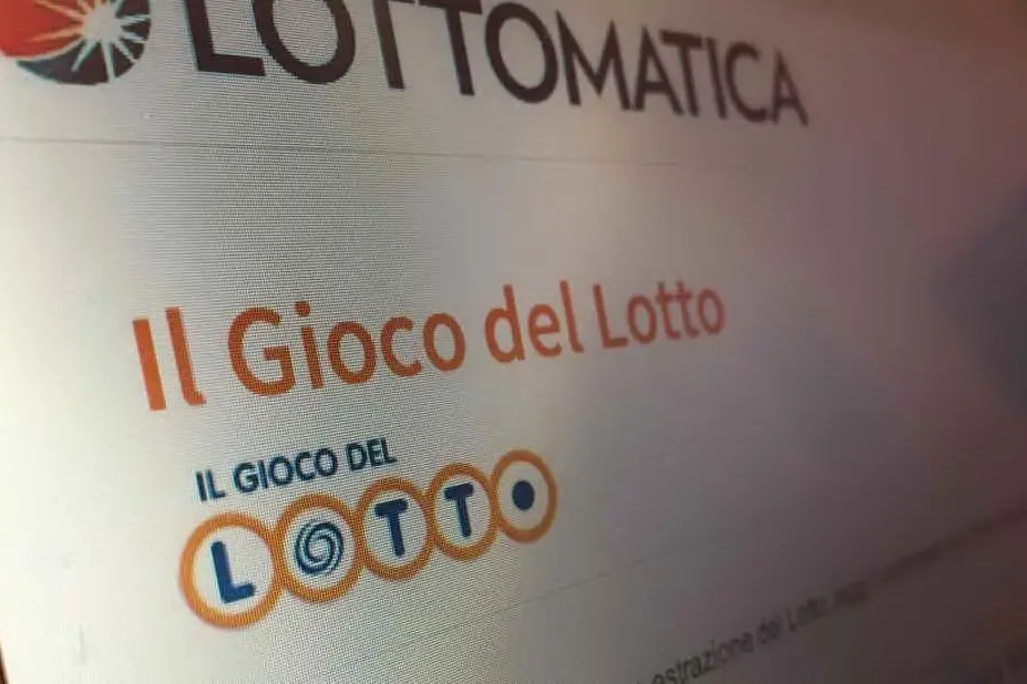Il sito di Lottomatica (foto Cinzia Simbula)