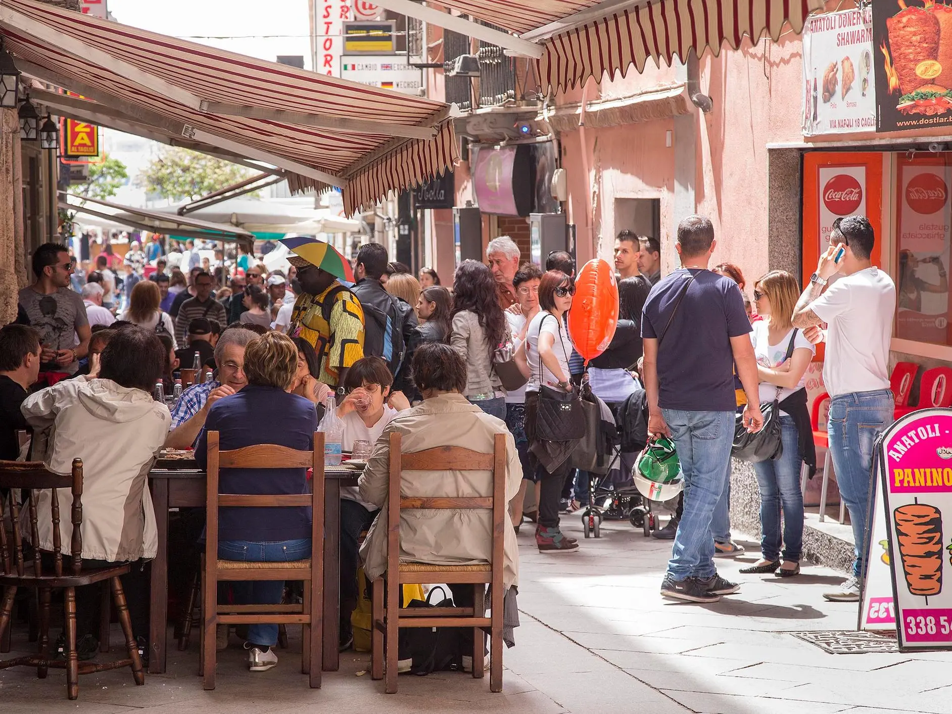 Turisti a Cagliari