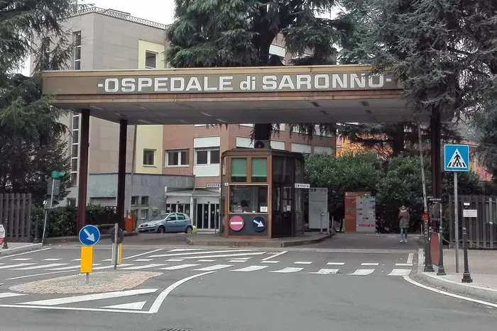 Ospedale di Saronno (foto Ansa)