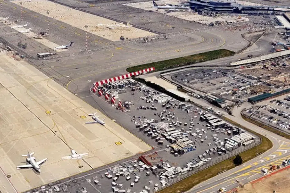 L'aeroporto di Malpensa (foto Google Maps)