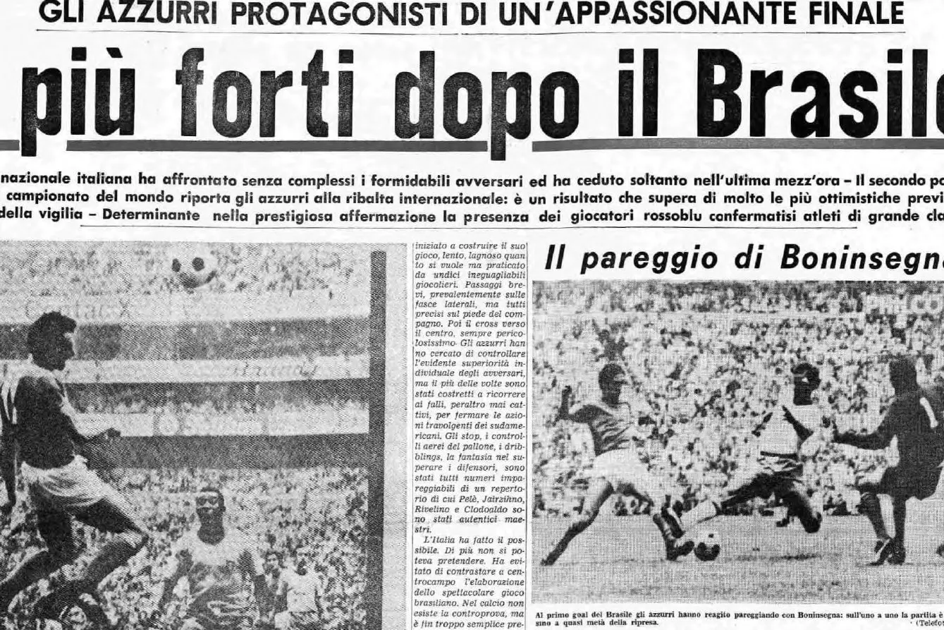 L'Unione Sarda all'indomani della finale