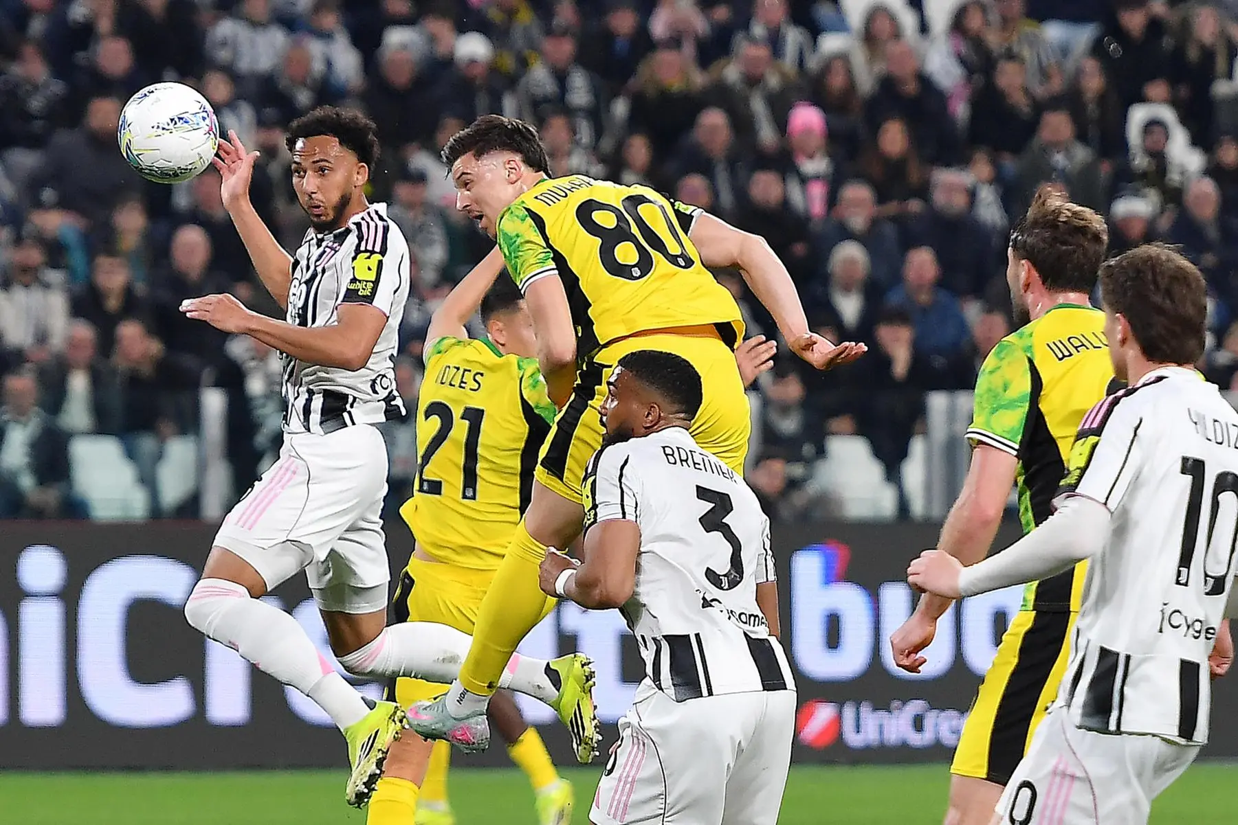 Juventus-Sassuolo (foto Ansa)