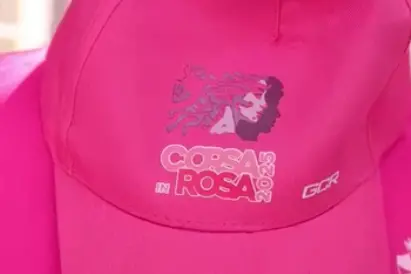 Immagine della iniziativa della Corsa in rosa (foto concessa)