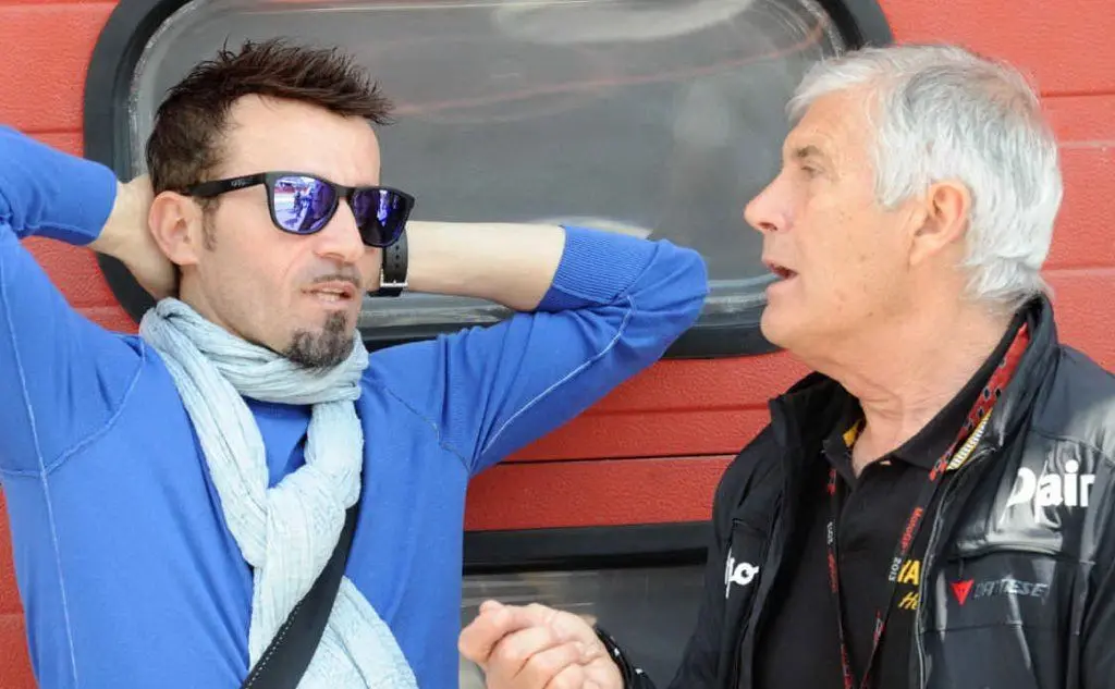 Con Max Biaggi