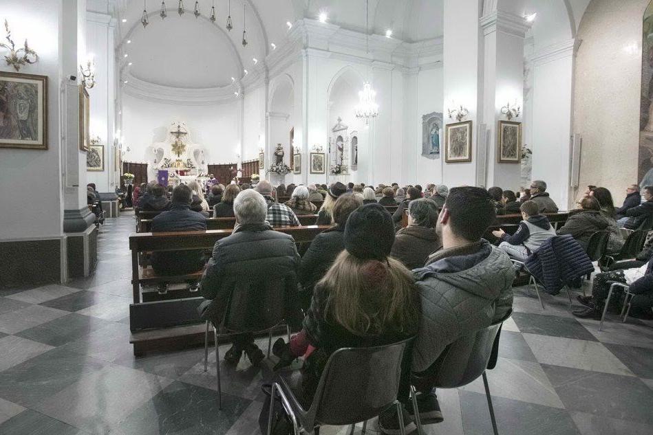 La Chiesa di Sant'Antonio (Archivio L'Unione Sarda)