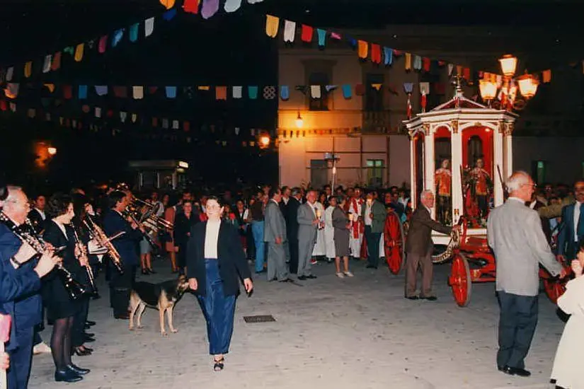Una processione (Archivio L'Unione Sarda)