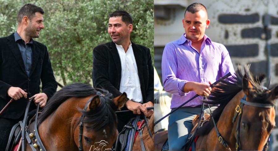 Sedilo, ufficializzate le bandiere dell'Ardia a cavallo e a piedi