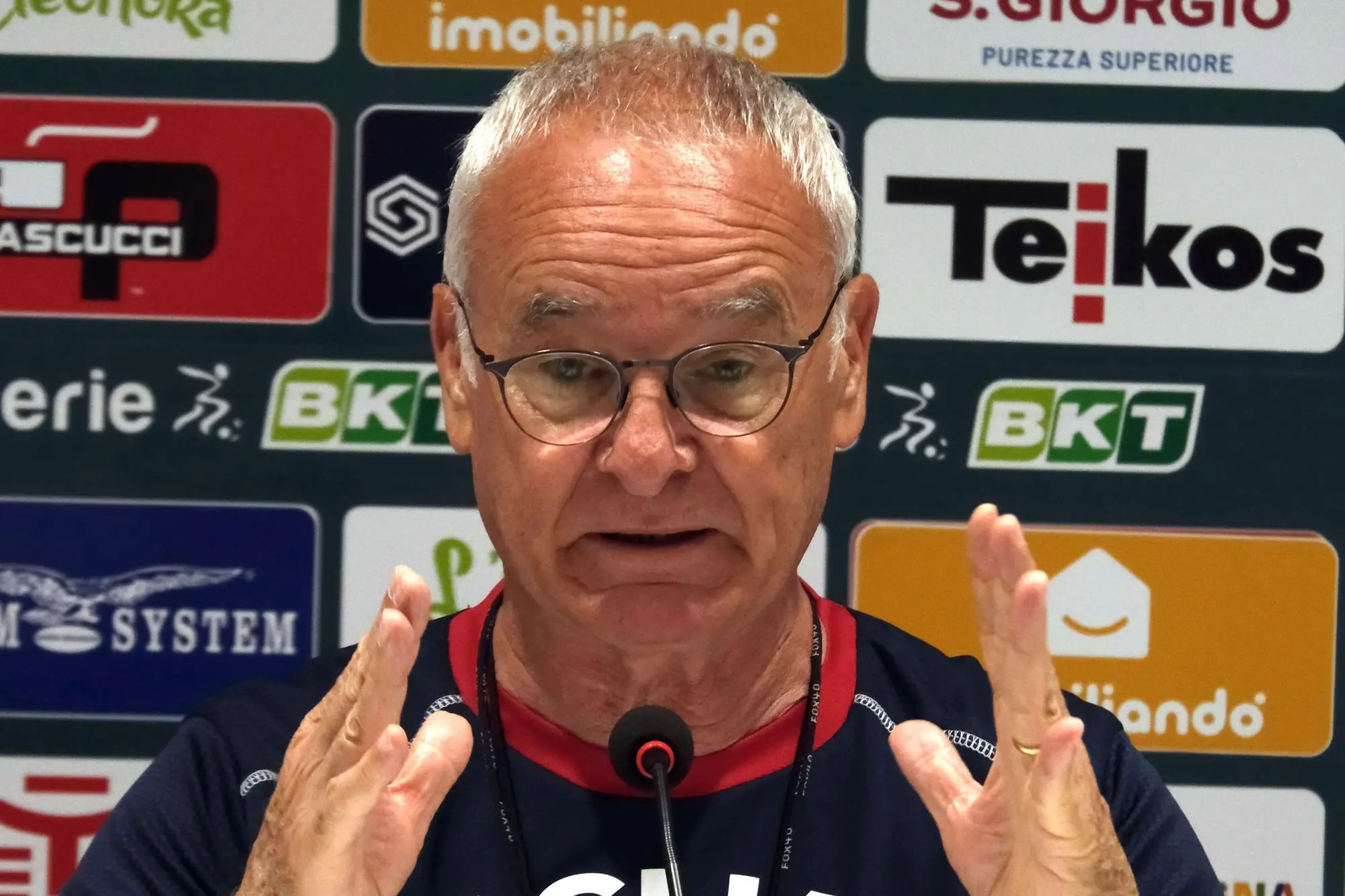 06 06 23 cagliari cagliari calcio claudio ranieri allenamento - foto giuseppe ungari