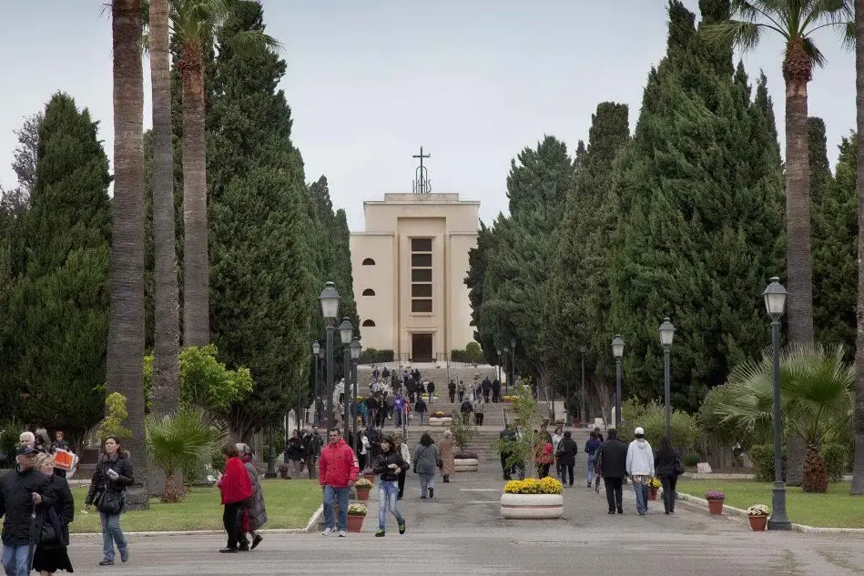 Il cimitero San Michele di Cagliari