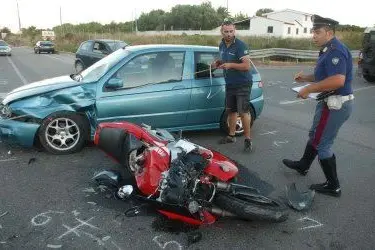 I mezzi conivolti nell'incidente stradale (Antonio Satta)