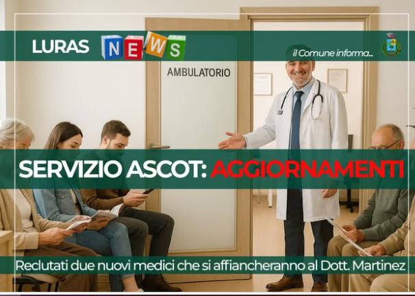 Luras, l’Ascot riparte con nuovi medici