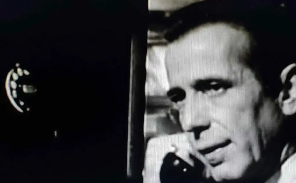 Humphrey Bogart in &quot;L'ultima minaccia&quot;