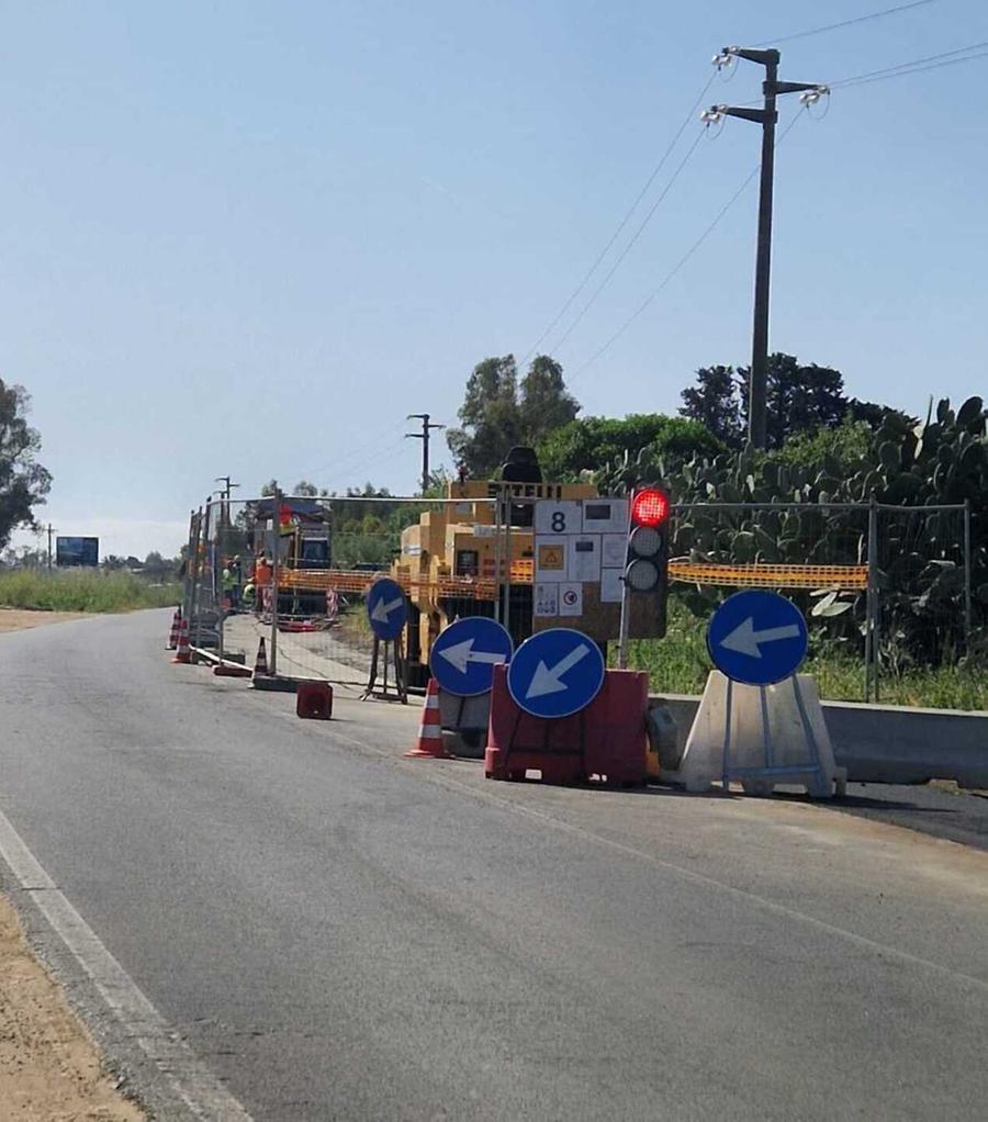 Litoranea, cantieri e disagi