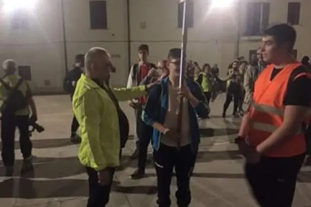 Il pellegrinaggio (foto concessa)