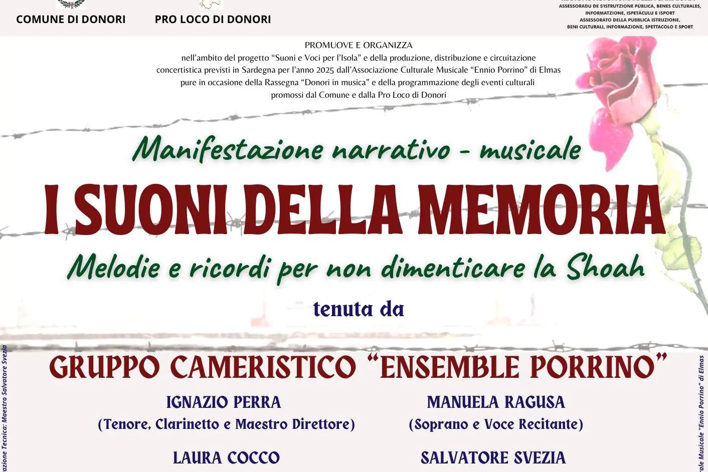 La locandina dell'evento