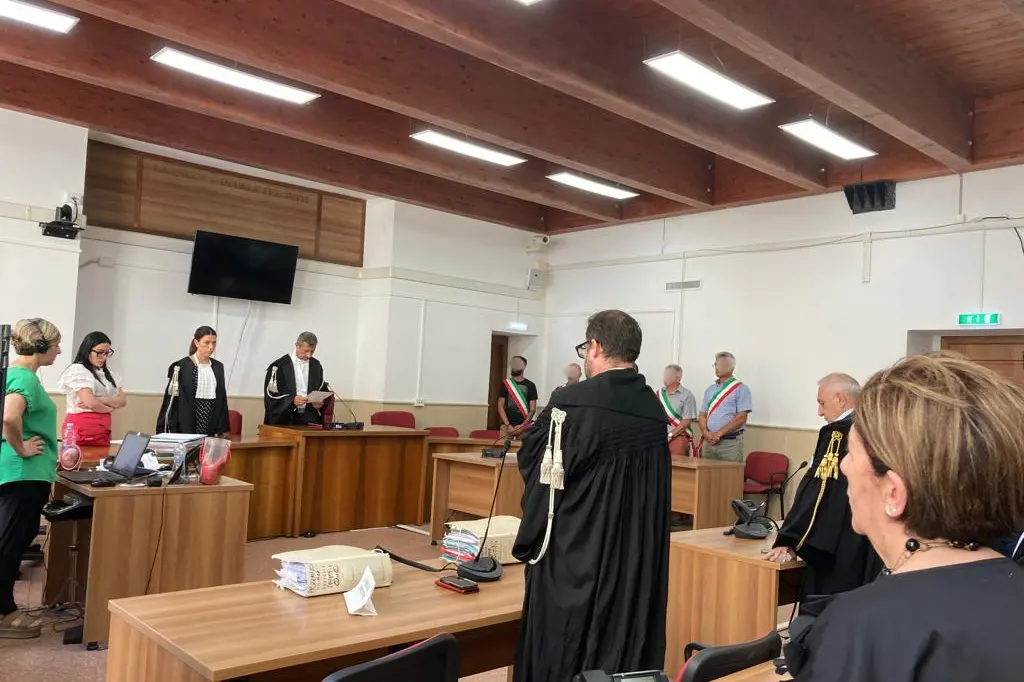 La lettura della sentenza per l’omicidio di Esperino Giobbe, avvenuto nel 2020