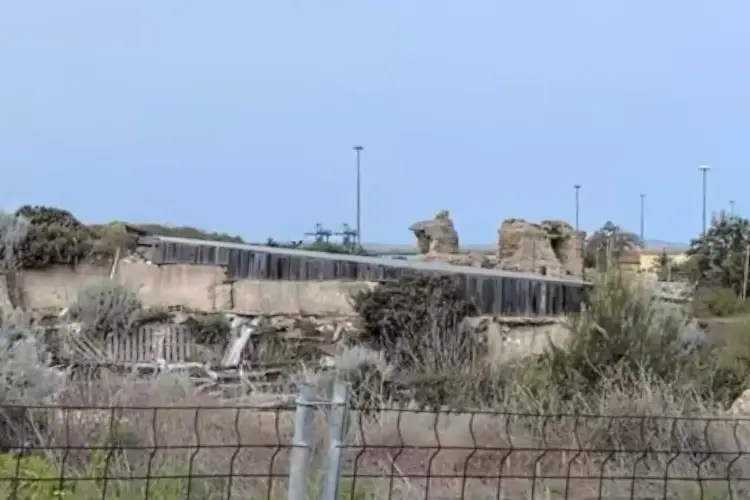 Area archeologica via delle Terme-Porto Torres (foto Pala)