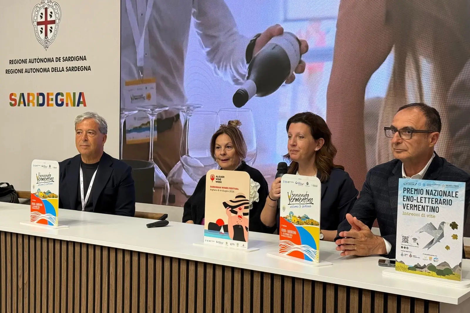 La presentazione degli eventi a VinItaly (foto ufficio stampa)