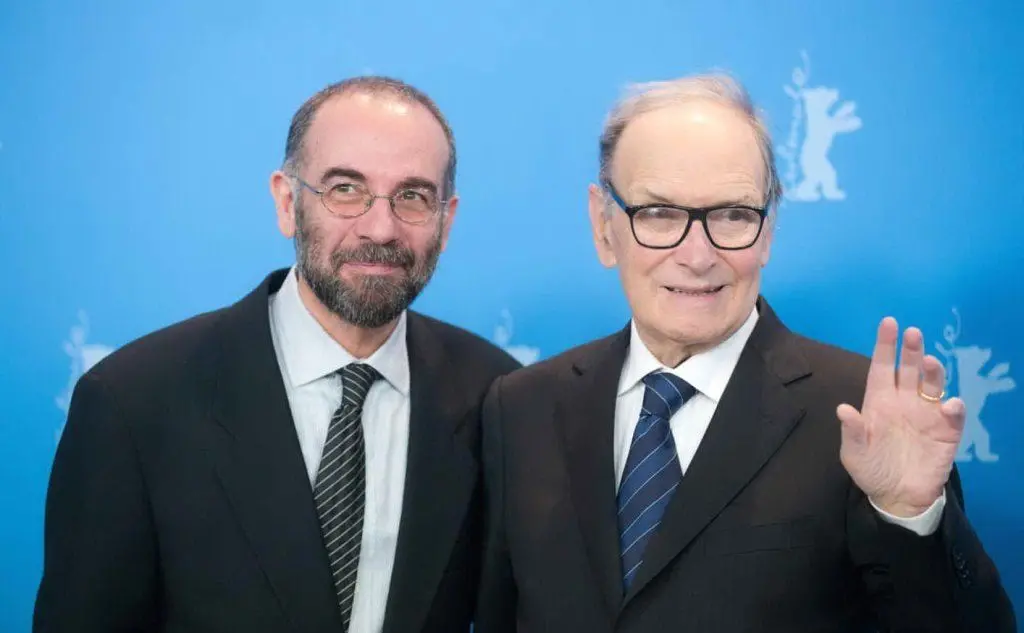 Con il regista Giuseppe Tornatore