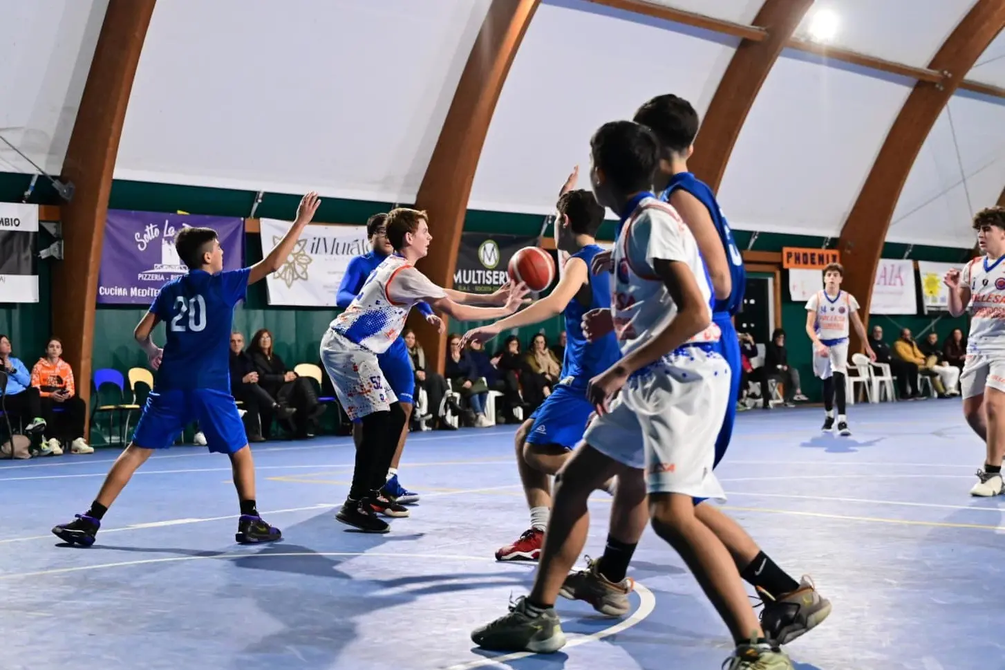L'immagine di una partita della categoria "Allievi" MSP (foto di Katia Boero)