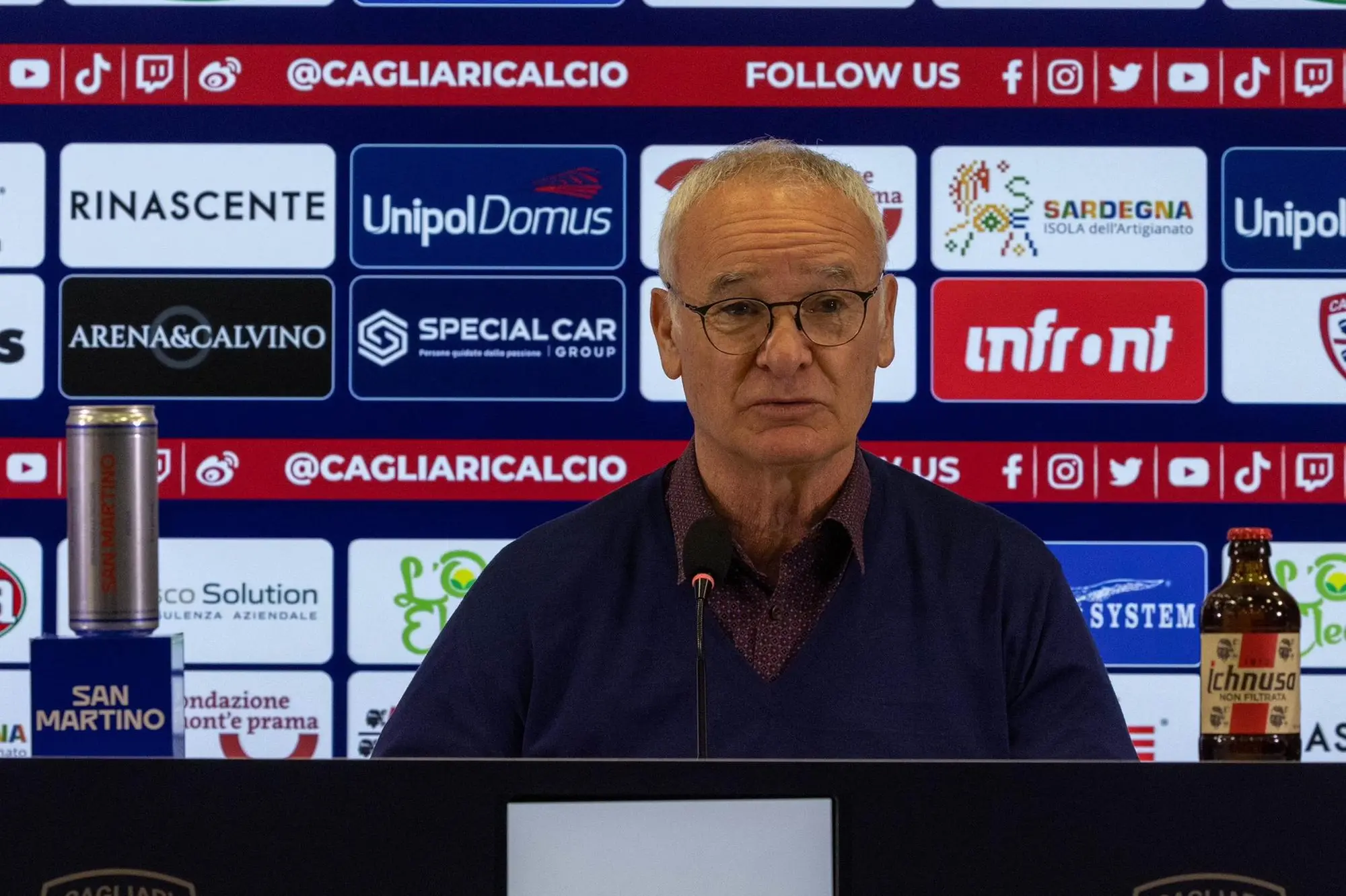 Claudio Ranieri (foto Cagliari Calcio)