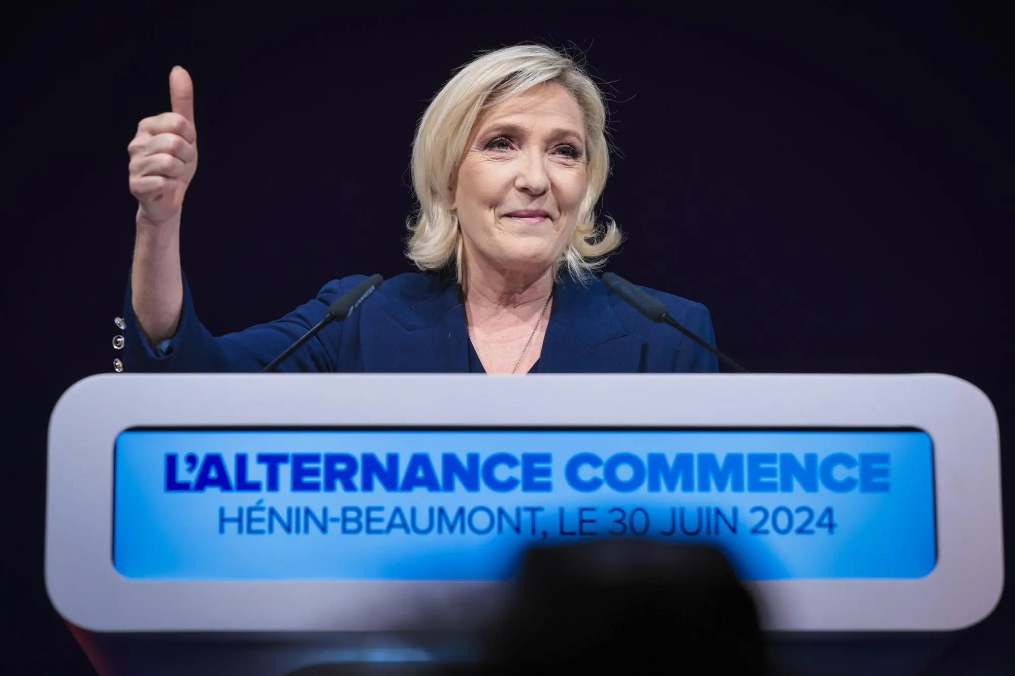 Marine Le Pen (Ansa - Epa)