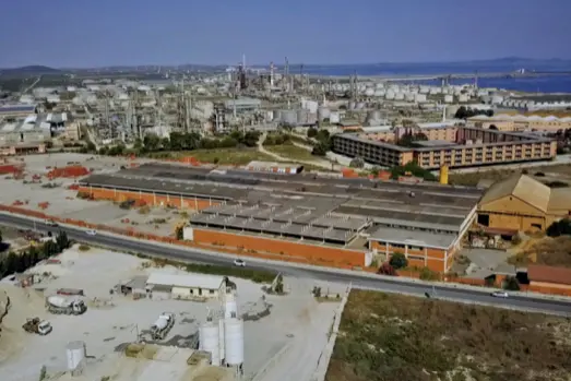 Area industriale di Porto Torres (foto concessa)