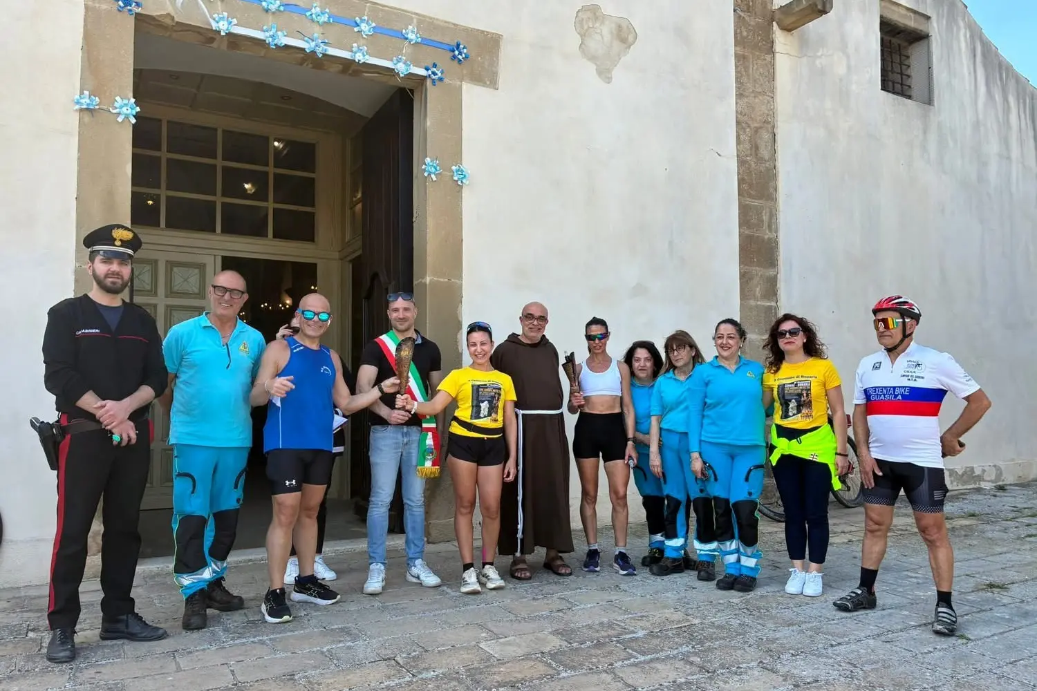 La fiaccola (foto Serreli)