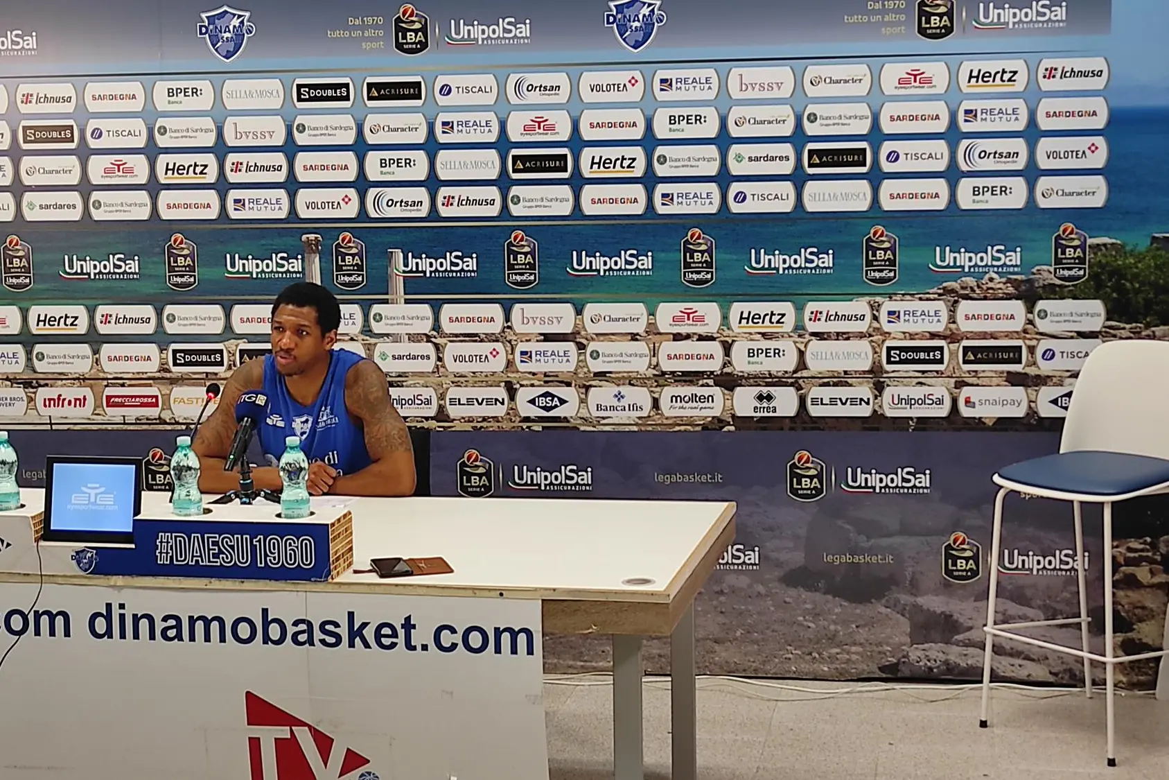 Il play Gerald Robinson è rientrato a Brescia dopo l'infortunio (foto Marras)