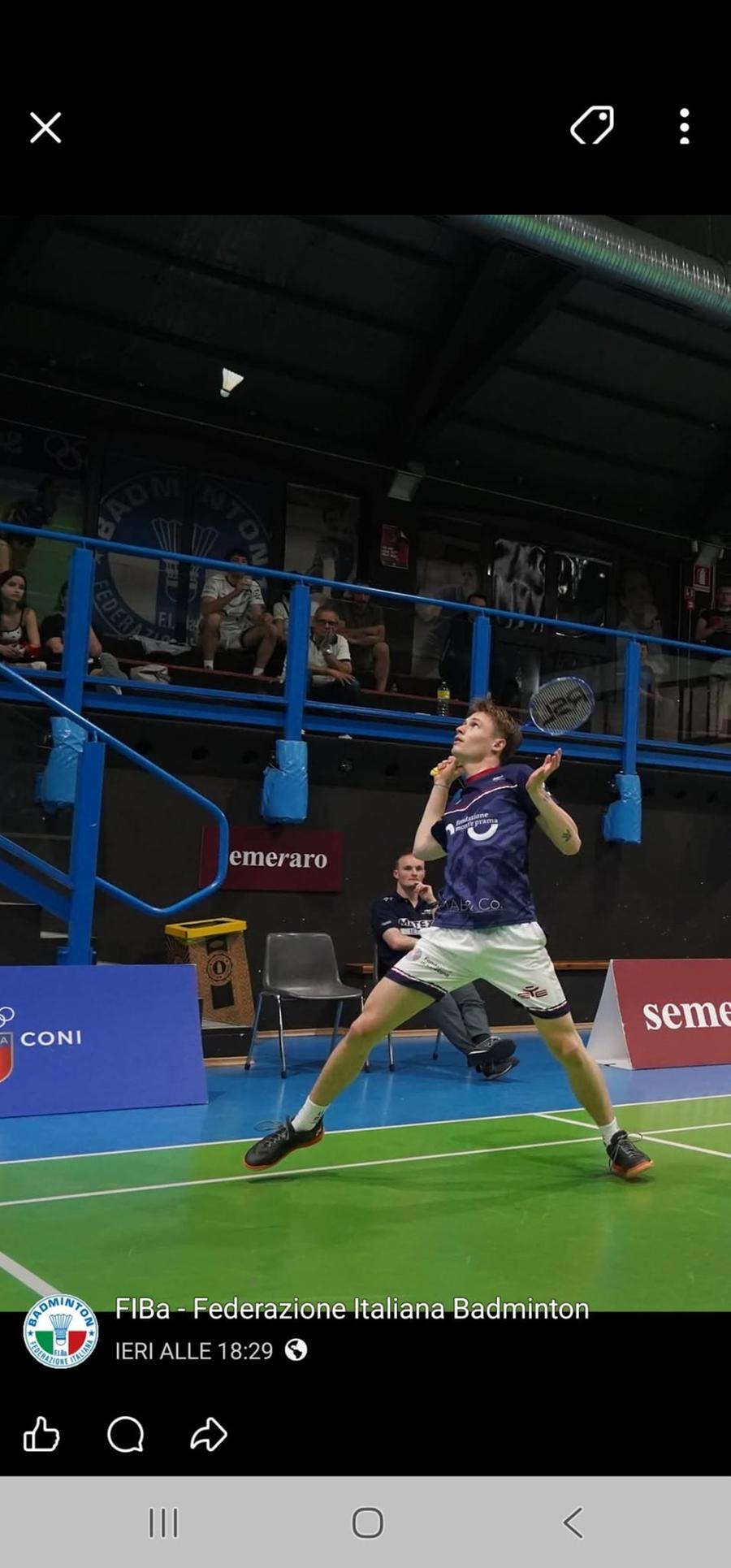 Badminton, finale amara per il Matex Marabadiminton