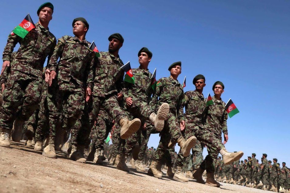 Soldati afghani (Ansa)