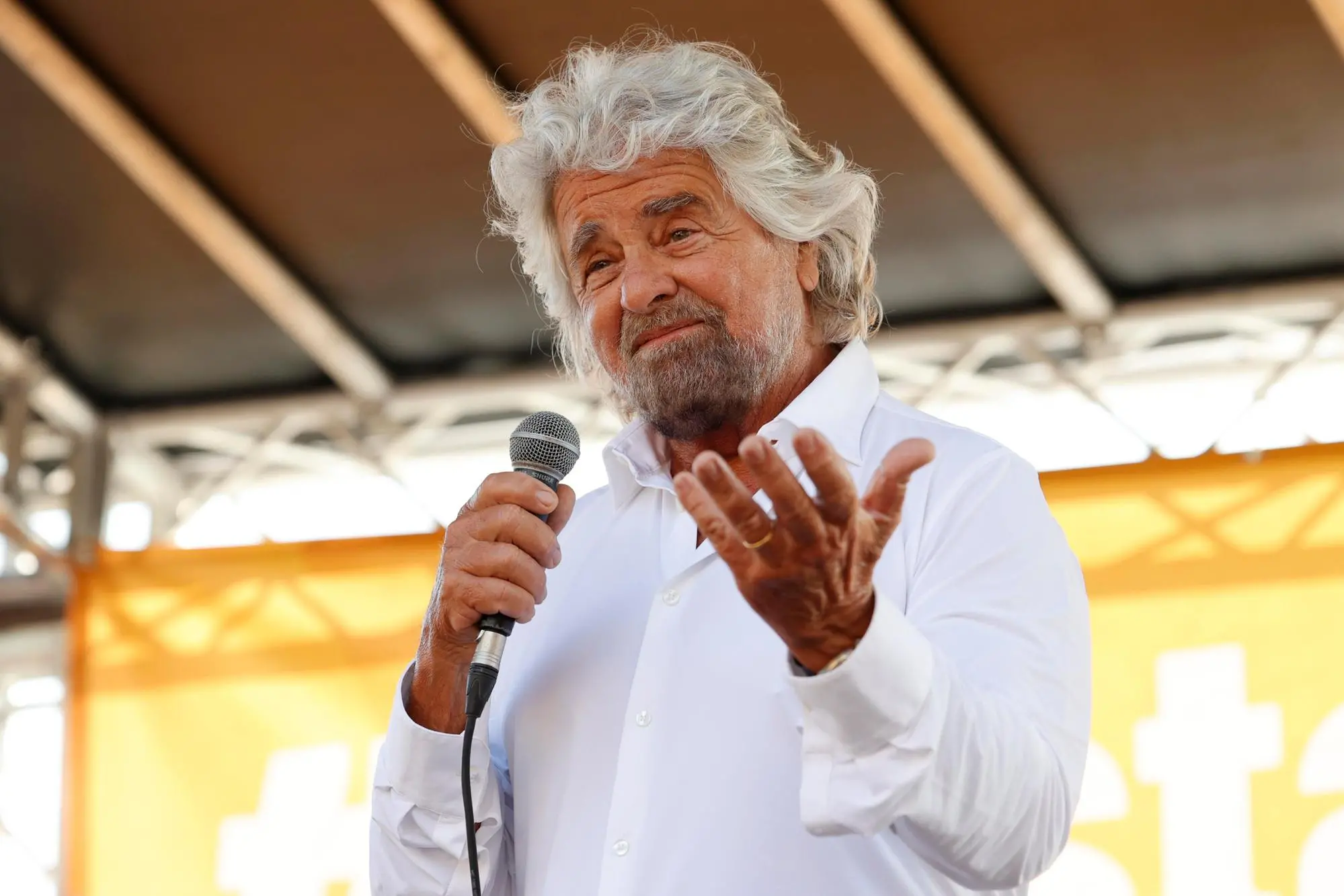 Beppe Grillo (foto Ansa)