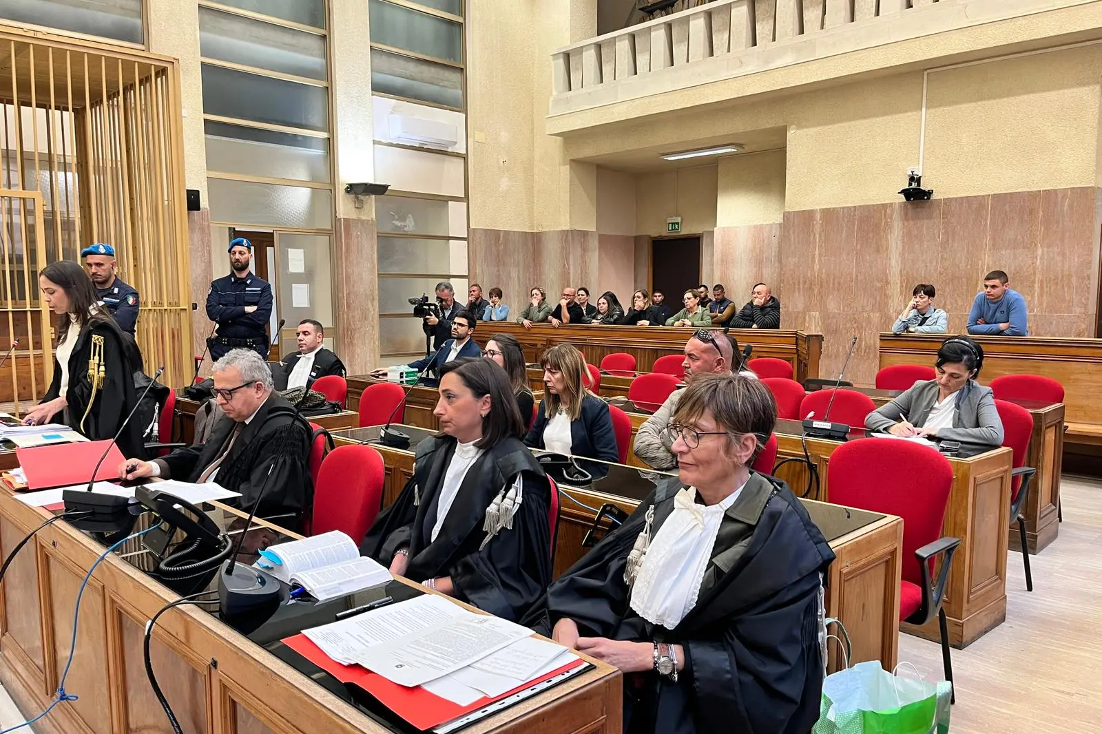 Omicidio di Marco Mameli, il processo in Corte d'Assise a Cagliari (foto Pinna)