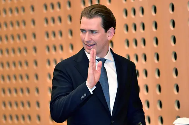 Sebastian Kurz (foto Ansa/Epa)