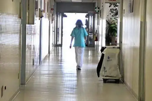 La corsia di un ospedale