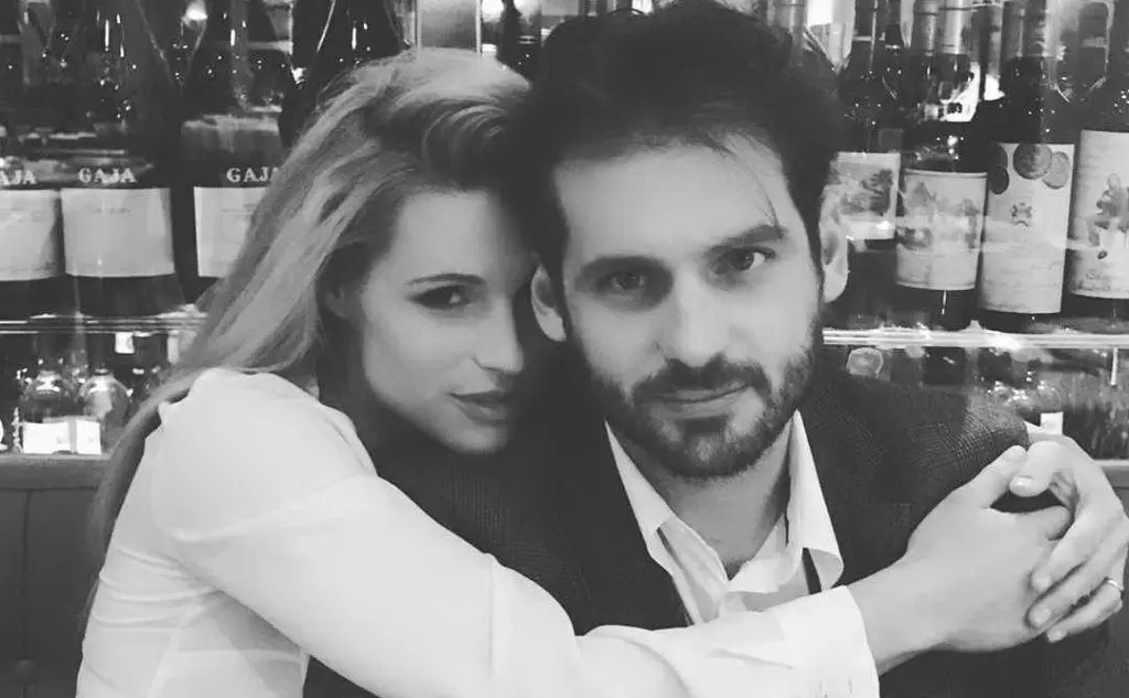 Con il marito Tomaso Trussardi
