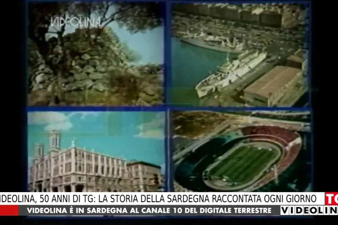 VIDEOLINA, 50 ANNI DI TG: LA STORIA DELLA SARDEGNA RACCONTATA OGNI GIORNO