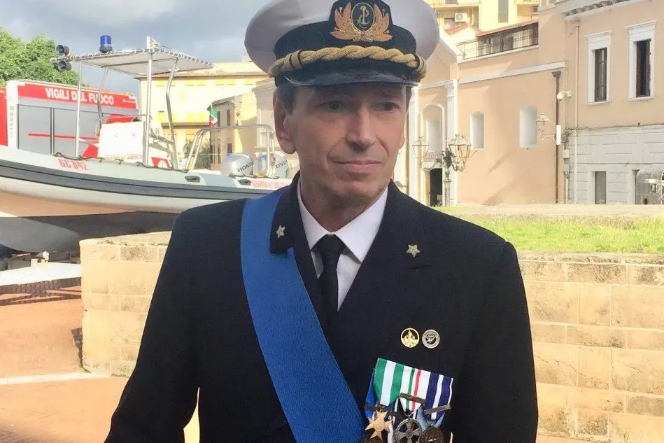 Il comandante Antonio Frigo (foto Sanna)