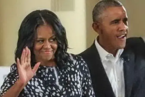 Michelle Obama (archivio L'Unione Sarda)