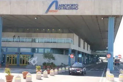 Aeroporto Falcone Borsellino di Palermo (foto Ansa)