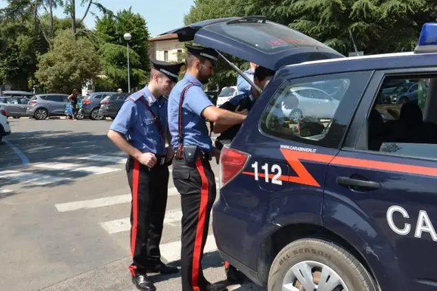Carabinieri a Serramanna (archivio)