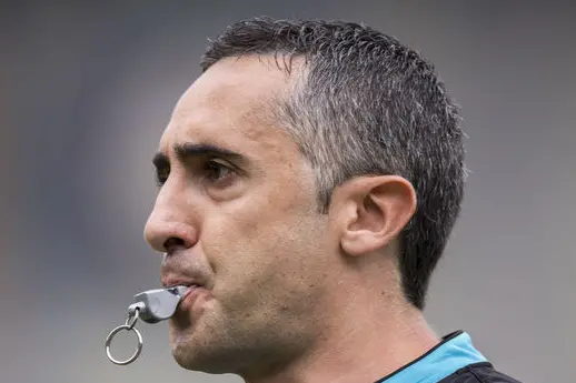 L'arbitro Gianluca Aureliano