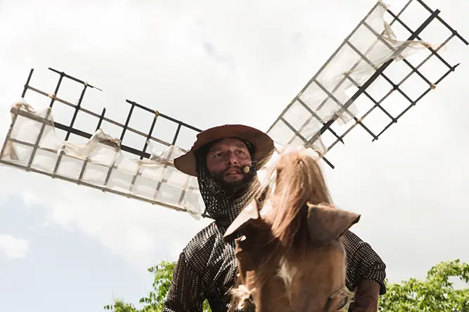 Lo spettacolo Don Chisciotte (foto Chiara Ferrin)