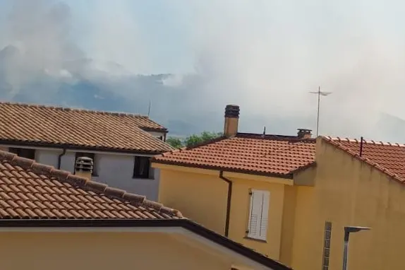 L'incendio a Cheremule